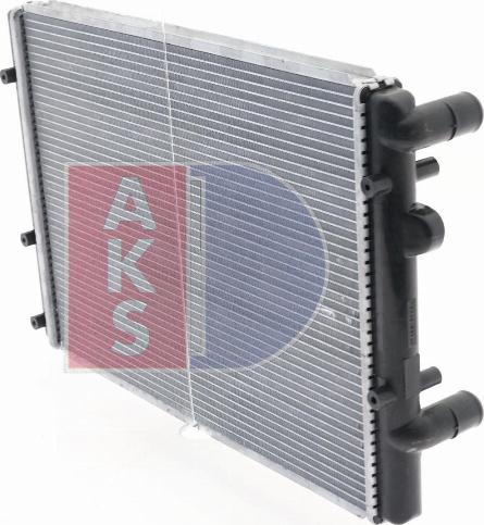 AKS Dasis 040042N - Radiators, Motora dzesēšanas sistēma autodraugiem.lv