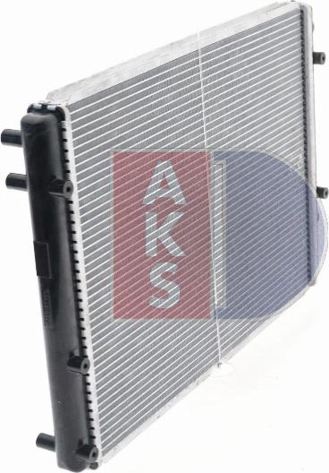 AKS Dasis 040042N - Radiators, Motora dzesēšanas sistēma autodraugiem.lv