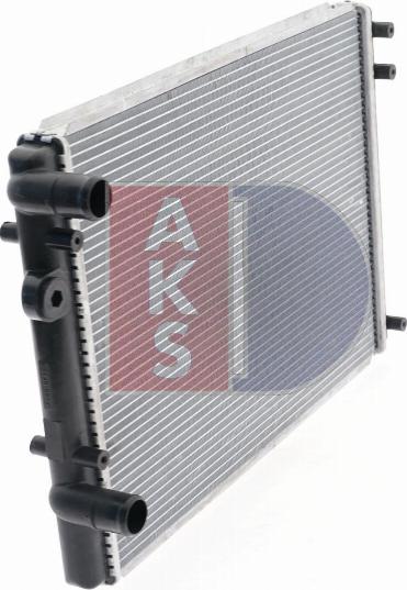 AKS Dasis 040042N - Radiators, Motora dzesēšanas sistēma autodraugiem.lv