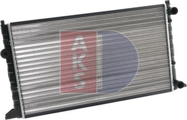 AKS Dasis 040000N - Radiators, Motora dzesēšanas sistēma autodraugiem.lv