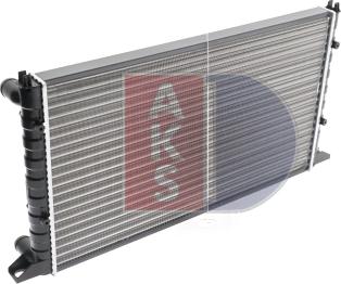 AKS Dasis 040000N - Radiators, Motora dzesēšanas sistēma autodraugiem.lv