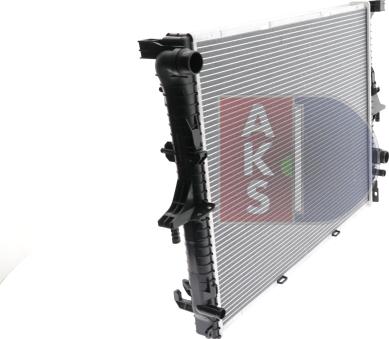 AKS Dasis 040003N - Radiators, Motora dzesēšanas sistēma autodraugiem.lv