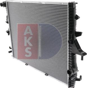 AKS Dasis 040003N - Radiators, Motora dzesēšanas sistēma autodraugiem.lv