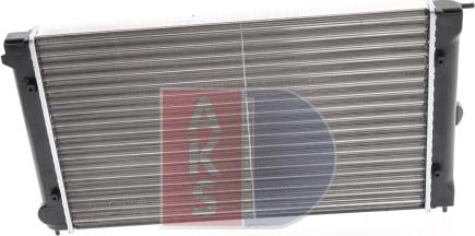 AKS Dasis 040190N - Radiators, Motora dzesēšanas sistēma autodraugiem.lv