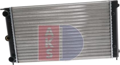 AKS Dasis 040190N - Radiators, Motora dzesēšanas sistēma autodraugiem.lv
