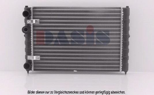 AKS Dasis 040390N - Radiators, Motora dzesēšanas sistēma autodraugiem.lv