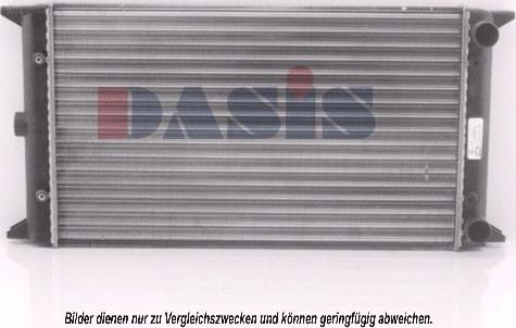 AKS Dasis 040300N - Radiators, Motora dzesēšanas sistēma autodraugiem.lv