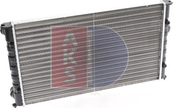 AKS Dasis 040780N - Radiators, Motora dzesēšanas sistēma autodraugiem.lv