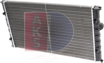 AKS Dasis 040780N - Radiators, Motora dzesēšanas sistēma autodraugiem.lv