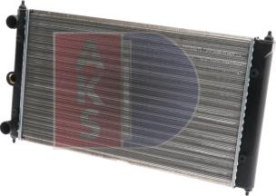 AKS Dasis 041090N - Radiators, Motora dzesēšanas sistēma autodraugiem.lv