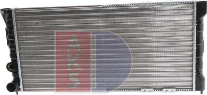 AKS Dasis 041700N - Radiators, Motora dzesēšanas sistēma autodraugiem.lv