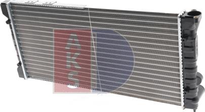 AKS Dasis 041700N - Radiators, Motora dzesēšanas sistēma autodraugiem.lv