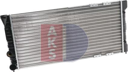 AKS Dasis 041700N - Radiators, Motora dzesēšanas sistēma autodraugiem.lv