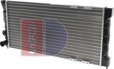 AKS Dasis 041700N - Radiators, Motora dzesēšanas sistēma autodraugiem.lv