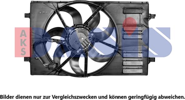 AKS Dasis 048056N - Ventilators, Motora dzesēšanas sistēma autodraugiem.lv