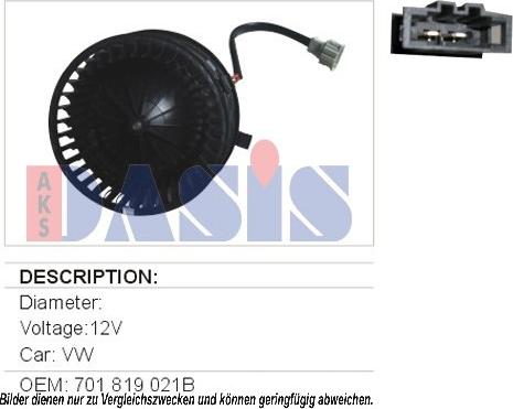AKS Dasis 048015N - Salona ventilators autodraugiem.lv