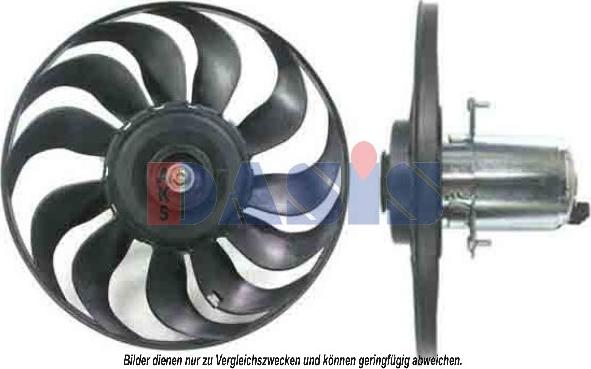 AKS Dasis 048089N - Ventilators, Motora dzesēšanas sistēma autodraugiem.lv