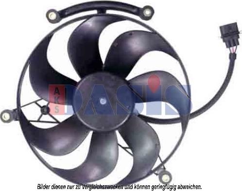 AKS Dasis 048088N - Ventilators, Motora dzesēšanas sistēma autodraugiem.lv