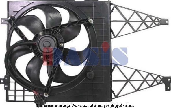 AKS Dasis 048082N - Ventilators, Motora dzesēšanas sistēma autodraugiem.lv