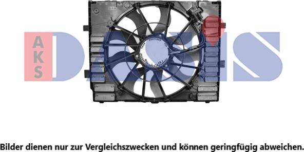 AKS Dasis 048136N - Ventilators, Motora dzesēšanas sistēma autodraugiem.lv