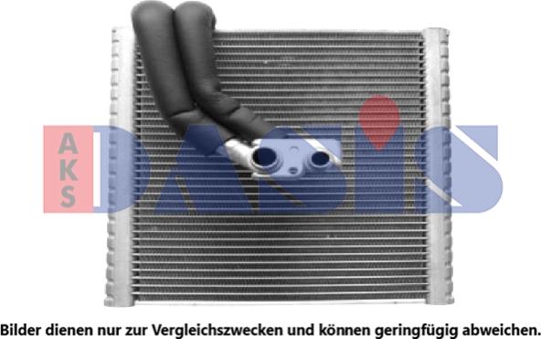 AKS Dasis 042041N - Iztvaikotājs, Gaisa kondicionēšanas sistēma autodraugiem.lv