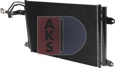AKS Dasis 042008N - Kondensators, Gaisa kond. sistēma autodraugiem.lv