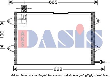 AKS Dasis 042100N - Kondensators, Gaisa kond. sistēma autodraugiem.lv
