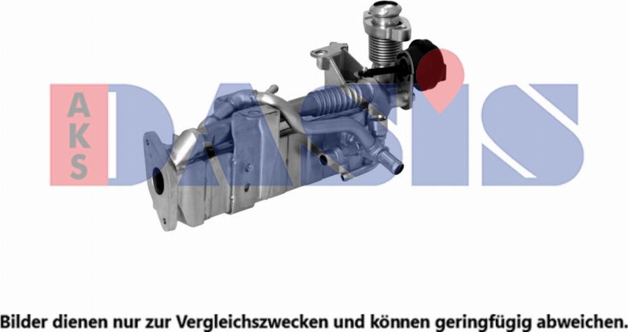 AKS Dasis 055039N - Radiators, Izplūdes gāzu recirkulācija autodraugiem.lv