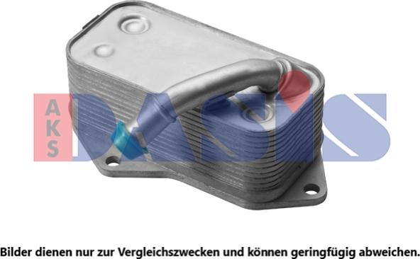 AKS Dasis 056043N - Eļļas radiators, Motoreļļa autodraugiem.lv