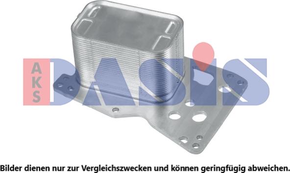 AKS Dasis 056064N - Eļļas radiators, Motoreļļa autodraugiem.lv
