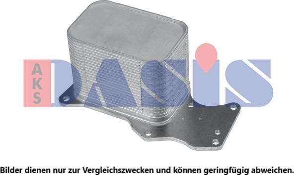 AKS Dasis 056063N - Eļļas radiators, Motoreļļa autodraugiem.lv