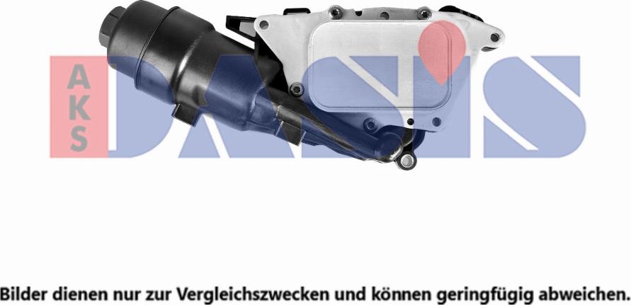 AKS Dasis 056001N - Eļļas radiators, Motoreļļa autodraugiem.lv