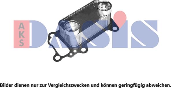 AKS Dasis 056078N - Eļļas radiators, Motoreļļa autodraugiem.lv