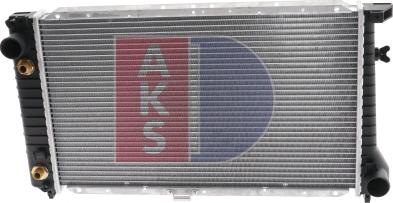 AKS Dasis 050970N - Radiators, Motora dzesēšanas sistēma autodraugiem.lv