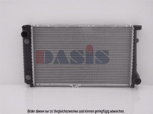 AKS Dasis 050970N - Radiators, Motora dzesēšanas sistēma autodraugiem.lv