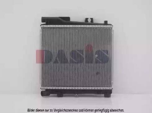 AKS Dasis 050580N - Radiators, Motora dzesēšanas sistēma autodraugiem.lv