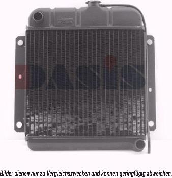 AKS Dasis 050050N - Radiators, Motora dzesēšanas sistēma autodraugiem.lv