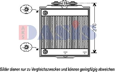 AKS Dasis 050051N - Radiators, Motora dzesēšanas sistēma autodraugiem.lv