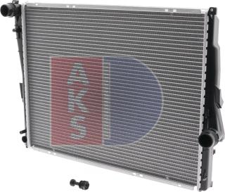 AKS Dasis 050004N - Radiators, Motora dzesēšanas sistēma autodraugiem.lv