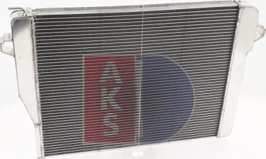 AKS Dasis 050001AL - Radiators, Motora dzesēšanas sistēma autodraugiem.lv