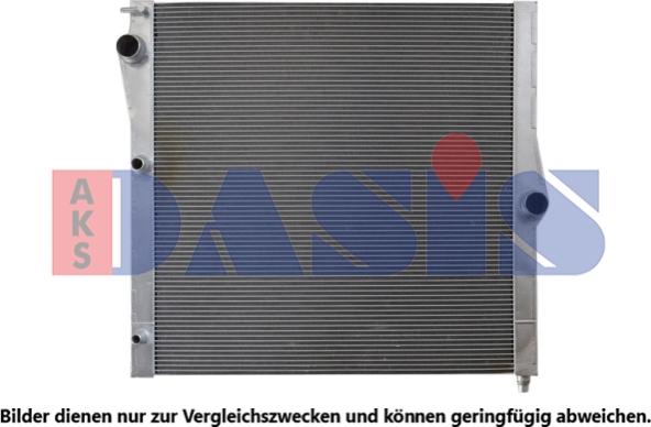 AKS Dasis 050089N - Radiators, Motora dzesēšanas sistēma autodraugiem.lv