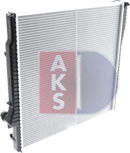 AKS Dasis 050033N - Radiators, Motora dzesēšanas sistēma autodraugiem.lv