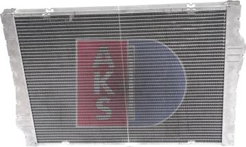 AKS Dasis 050076N - Radiators, Motora dzesēšanas sistēma autodraugiem.lv