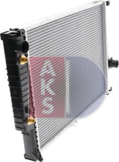 AKS Dasis 050760N - Radiators, Motora dzesēšanas sistēma autodraugiem.lv