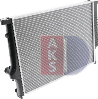 AKS Dasis 050760N - Radiators, Motora dzesēšanas sistēma autodraugiem.lv