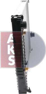 AKS Dasis 050760N - Radiators, Motora dzesēšanas sistēma autodraugiem.lv