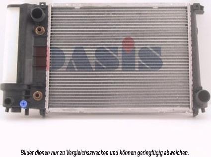 AKS Dasis 050720N - Radiators, Motora dzesēšanas sistēma autodraugiem.lv