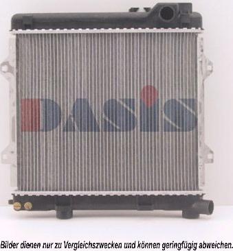 AKS Dasis 051400N - Radiators, Motora dzesēšanas sistēma autodraugiem.lv