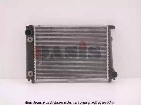 AKS Dasis 051480N - Radiators, Motora dzesēšanas sistēma autodraugiem.lv