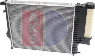 AKS Dasis 051590N - Radiators, Motora dzesēšanas sistēma autodraugiem.lv